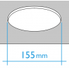 Downlight empotrar redondo 12W blanco frio